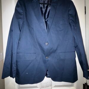 INC International Concepts Men's Navy Blazer